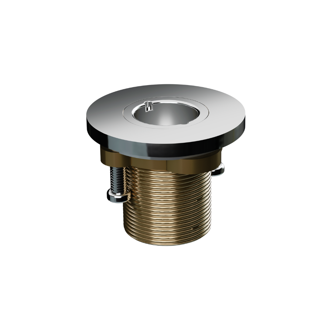 Dry Box zestaw wannowy okrągły, chrom