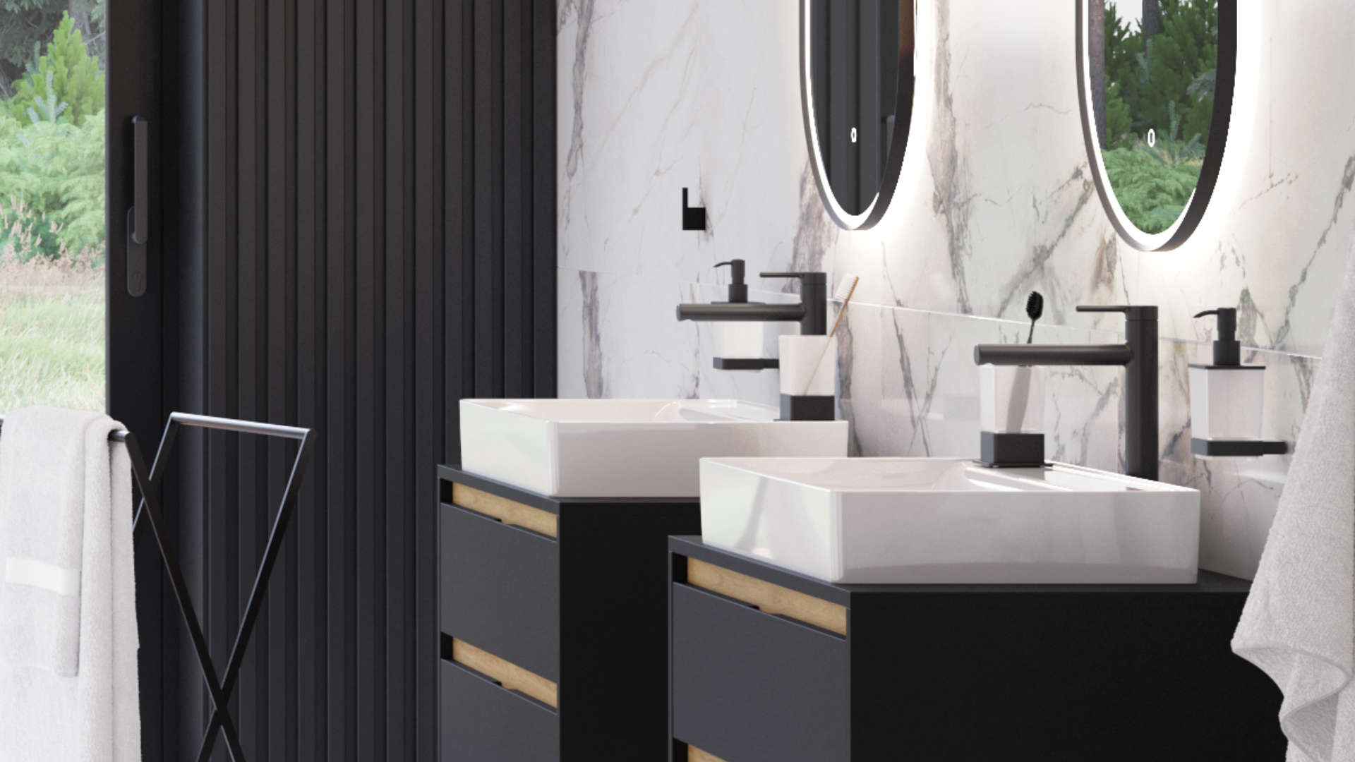 Riko haczyk pojedynczy, czarny mat